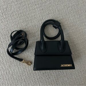 Jacquemus le chiquito noeud - black bag